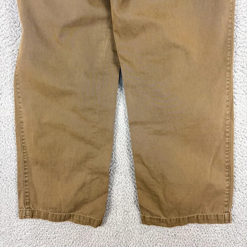 The North Face Pants Mens 32x28‎ Brown Cotton Khaki Straight Workwear Relaxed
